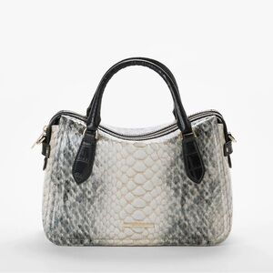 BRAHMIN | Micaela Black Rockaway Satchel NWT